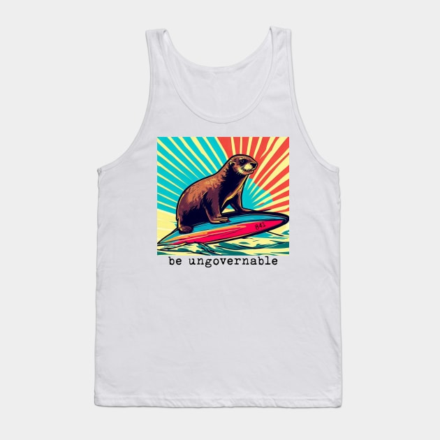 be ungovernable 841 otter Tank Top by REDWOOD9